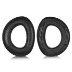 2pcs Snap-on Replacement Earpads For Sennheiser HD700, Material:Lambskin Perforated Stitching(Black)