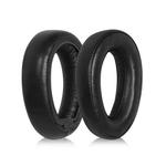 2pcs Snap-on Replacement Earpads For Sennheiser PXC550 / PXC480 / MB660, Material:Thickened Protein Leather(Black)