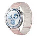 18mm Tri-beads Magnetic Silicone Watch Band(Pink Starlight)