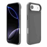 For iPhone 17 Air Kalebol Metal Lens Frame Frosted PC Phone Case(Grey)