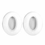 2pcs Insert Replacement Earpads For Sennheiser HD4.30 / HD350BT / HD400s / HD420s / HD458BT / HD300 / HD4.50 / HD4.40BT, Material:Protein Leather White