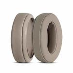 2pcs Insert Replacement Earpads For Sennheiser HD4.30 / HD350BT / HD400s / HD420s / HD458BT / HD300 / HD4.50 / HD4.40BT, Material:Protein Leather Apricot