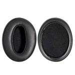 2pcs Insert Replacement Earpads For Sennheiser HD4.30 / HD350BT / HD400s / HD420s / HD458BT / HD300 / HD4.50 / HD4.40BT, Material:Lambskin Black