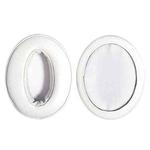 2pcs Insert Replacement Earpads For Sennheiser HD4.30 / HD350BT / HD400s / HD420s / HD458BT / HD300 / HD4.50 / HD4.40BT, Material:Lambskin White