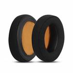 2pcs Insert Mesh Replacement Earpads For Sennheiser MOMENTUM 2.0(Black Yellow)