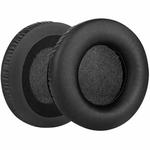 2pcs Insert Replacement Earpads For Sennheiser Urbanite XL, Material:Protein Leather(Black)