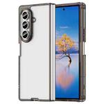 For Samsung Galaxy Z Fold7 5G PC Hybrid TPU Airbag Shockproof Phone Case(Transparent Black)