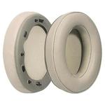 2 Pack Spliced Lambskin Earphone Replacement Earpads Pads For Sony WH-1000XM3(Champagne)