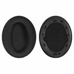 2 Pack Ice Silk Cloth Earphone Replacement Earpads Pads For Sony WH-1000XM3(Black)