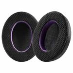 2 Pack Mesh Earphone Replacement Earpads Pads For Sony WH-1000XM3(Black Purple)