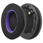 1 Pair Ice Skin Earphone Replacement Earpads Pads For Sony WH-1000XM4(Black Purple)