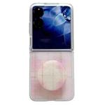 For Xiaomi Mix Flip Glitter Powder Dots Pattern Phone Case with Holder(Pink)