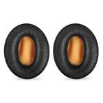 2pcs Insert Replacement Earpads For Sennheiser Momentum On-Ear 1 / On-Ear 2 / On-Ear HD1, Material:Lambskin Black