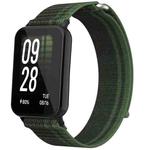 For Xiaomi Smart Band 9 Pro / Redmi Watch 5 Nylon Loop Hook and Loop Fastener Watch Band(Green)