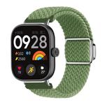For Xiaomi Smart Band 9 Pro / Redmi Watch 5 Braided Loop Magnetic Buckle Watch Band(Cactus)