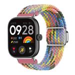 For Xiaomi Smart Band 9 Pro / Redmi Watch 5 Braided Loop Magnetic Buckle Watch Band(Heartbeat Purple)