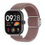 For Xiaomi Smart Band 9 Pro / Redmi Watch 5 Braided Loop Magnetic Buckle Watch Band(Smoke Purple)