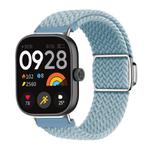 For Xiaomi Smart Band 9 Pro / Redmi Watch 5 Braided Loop Magnetic Buckle Watch Band(Rock Blue)