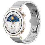 22mm xDfind One-bead Bamboo Solid Stainless Steel Watch Band(Silver)