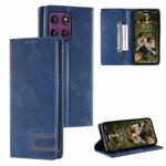 For Motorola Edge 60 Pro TTUDRCH RFID Retro Texture Magnetic Leather Phone Case(Blue)