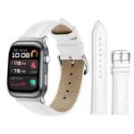 For Huawei Watch D2 22mm xDfind Bamboo Texture Pin Buckle Leather Watch Band(White)