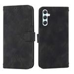 For Samsung Galaxy A17 5G / A26 5G Embossed Line Leather Phone Case with Lanyard(Black)