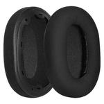 2 Pack Ice Silk Cloth Earphone Replacement Earpads Pads For Sony INZONE H9 / H7 / WH-G900N(Black)