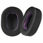 2 Pack Mesh Earphone Replacement Earpads Pads For Sony INZONE H9 / H7 / WH-G900N(Black Purple)