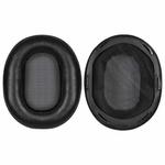 1 Pair Lambskin Earphone Replacement Earpads Pads For Sony MDR-1A / MDR-1ADAC(Black)