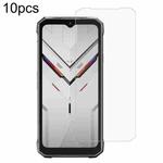 For HOTWAV T7S 10pcs 0.3mm High Aluminum Tempered Glass Film