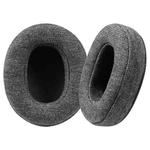 2 Pack Skin-friendly Cotton Earphone Replacement Earpads Pads For Sony WH-XB910N(Black)