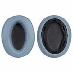 2pcs Protein Leather Earphone Replacement Earpads Pads For Sony WH-H910N(Blue)
