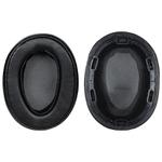 2pcs Lambskin Earphone Replacement Earpads Pads For Sony WH-H900N / MDR-100ABN(Black)