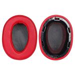 2pcs Lambskin Earphone Replacement Earpads Pads For Sony WH-H900N / MDR-100ABN(Red)