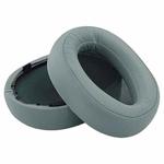 1 Pair Protein Leather Earphone Replacement Earpads Pads For Sony MDR-100A / MDR-100AAP / DR-H600A(Mint Green)