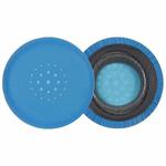 2pcs Protein Leather Earphone Replacement Earpads Pads For Sony WH-CH400(Blue)