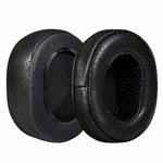 2pcs Cowhide Earphone Replacement Earpads Pads For Sony MDR-DS7500 / RF7500(Black)