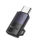 Yesido GS28 8 Pin Female to Type-C Male 60W Charging Adapter(Black)