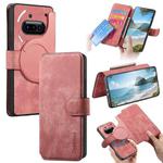 For Nothing CMF Phone 3a CaseNeo MagSafe RFID Anti-theft Retro Leather Phone Case(Pink)
