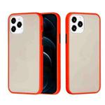 For iPhone 12 Pro Max Skin Hand Feeling Series Shockproof Frosted PC+ TPU Protective Case(Red)