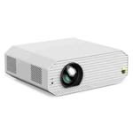 VIVIBRIGHT K5000SE 1920x1080P 1800ANSI Android 9.0 Screen Mirror Smart Projector, US Plug(White)