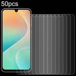 For Samsung Galaxy Jump4 5G 50pcs 0.26mm 9H 2.5D Tempered Glass Film