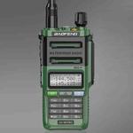 Baofeng UV-9R PRO Dot Matrix LCD Screen IP57 Waterproof Handheld Analog Walkie Talkie, Plug:EU Plug(Green)