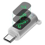 240W Type-C to Type-C Digital Display Adapter with Switch(White)