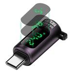 240W Type-C to Type-C Digital Display Adapter with Switch(Grey Purple)