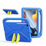 For iPad 10.2 2019 / 2020 / 2021 DUX DUCIS PUFF Series EVA Portable Holder Tablet Case(Blue)