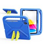 For iPad 2022 / 2025 DUX DUCIS PUFF Series EVA Portable Holder Tablet Case(Blue)