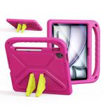 For iPad Air 11 2024 / 2025 DUX DUCIS PUFF Series EVA Portable Holder Tablet Case(Pink)