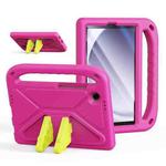 For Samsung Galaxy Tab A9 DUX DUCIS PUFF Series EVA Portable Holder Tablet Case(Pink)
