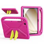 For Samsung Galaxy Tab A9+ DUX DUCIS PUFF Series EVA Portable Holder Tablet Case(Pink)